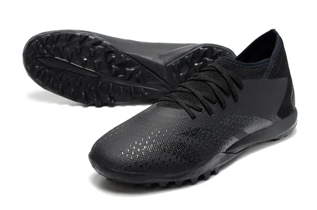 Adidas rose noir coupe basse colockette lacets asymétriques cage gazon artificiel chaussures de football 14