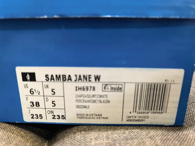 Adidas Pink White Laceless Mary Jane Three-Stripe Side Panel Lifestyle Sneakers 2