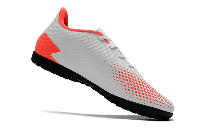 Adidas Predator Preto e Branco Turf Sapatos de Futebol 19
