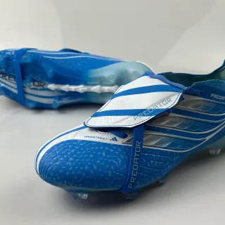 Adidas Predator Nanostrike+ Blue White Firm-Ground Soccer Shoes