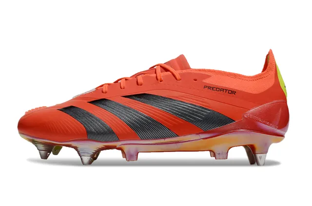 Adidas Predator White and Gold Firm-Ground Soccer Shoes 15