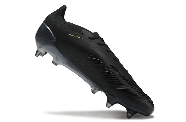 Adidas Predator White and Gold Firm-Ground Soccer Shoes 16