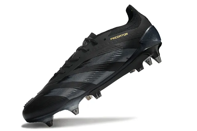 Adidas Predator White and Gold Firm-Ground Soccer Shoes 17