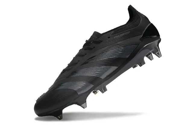 Adidas Predator White and Gold Firm-Ground Soccer Shoes 24
