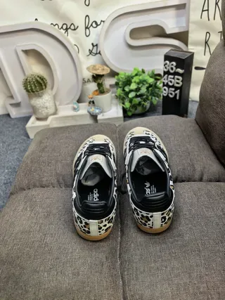 Adidas Samba Leopard-Print Lifestyle Sneakers 8