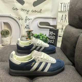 Adidas Samba Navy and Cream Lifestyle Sneakers