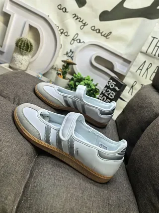 Adidas Samba Off-White Black Gum Lifestyle Sneakers 7