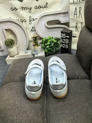 Adidas Samba Off-White Black Gum Lifestyle Sneakers 8