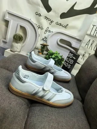 Adidas Samba Off-White Black Gum Lifestyle Sneakers 9