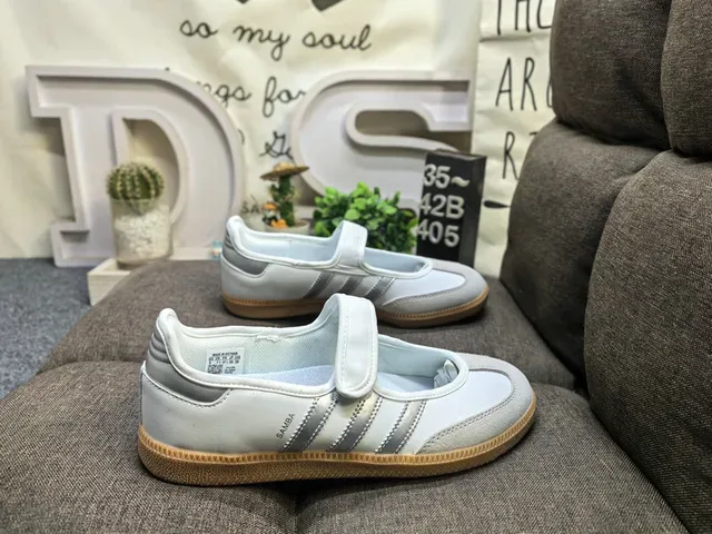 Adidas Samba Off-White Black Gum Lifestyle Sneakers 11