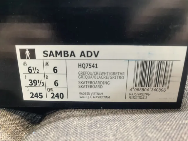 Adidas Samba OG Gray and Cream Lifestyle Sneakers 2