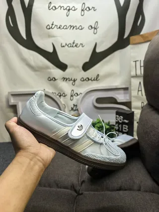 Adidas Samba OG Light Gray Lifestyle Sneakers 5