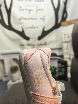 Adidas Samba OG Pink and White Lifestyle Sneakers 3