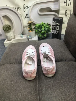 Adidas Samba OG Pink and White Lifestyle Sneakers 8