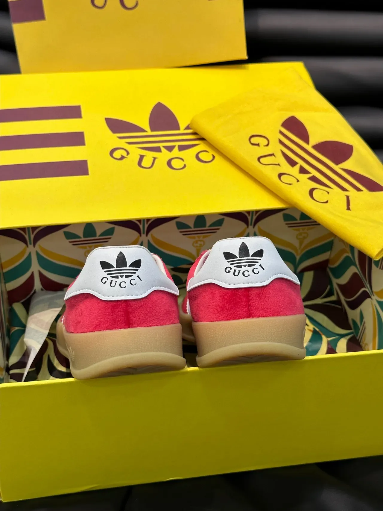 Adidas Samba OG Red White Gum Lifestyle Sneakers 5