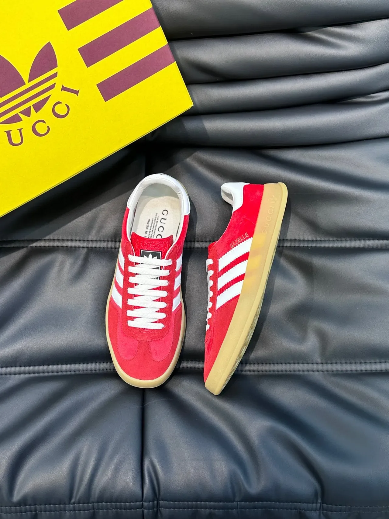 Adidas Samba OG Red White Gum Lifestyle Sneakers 9