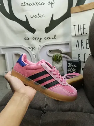 Adidas Samba OG Red White Gum Lifestyle Sneakers 17