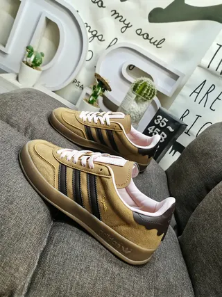 Adidas Samba OG Tan Black Gum Lifestyle Sneakers 7