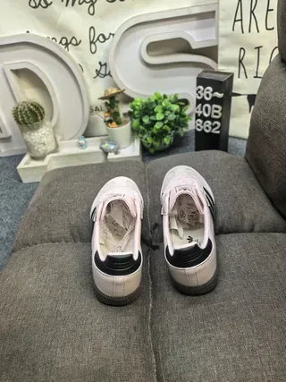 Adidas Samba Pale Pink and Black Lifestyle Sneakers 8