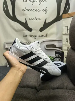 Adidas Samba White and Black Lifestyle Sneakers 5
