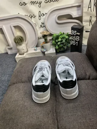 Adidas Samba White and Black Lifestyle Sneakers 8