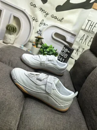 Adidas Silver Gray Metallic Synthetic Upper Dual Velcro Strap Closure Lifestyle Sneakers 17