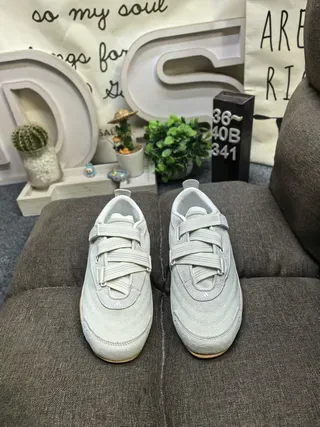 Adidas Silver Gray Metallic Synthetic Upper Dual Velcro Strap Closure Lifestyle Sneakers 20