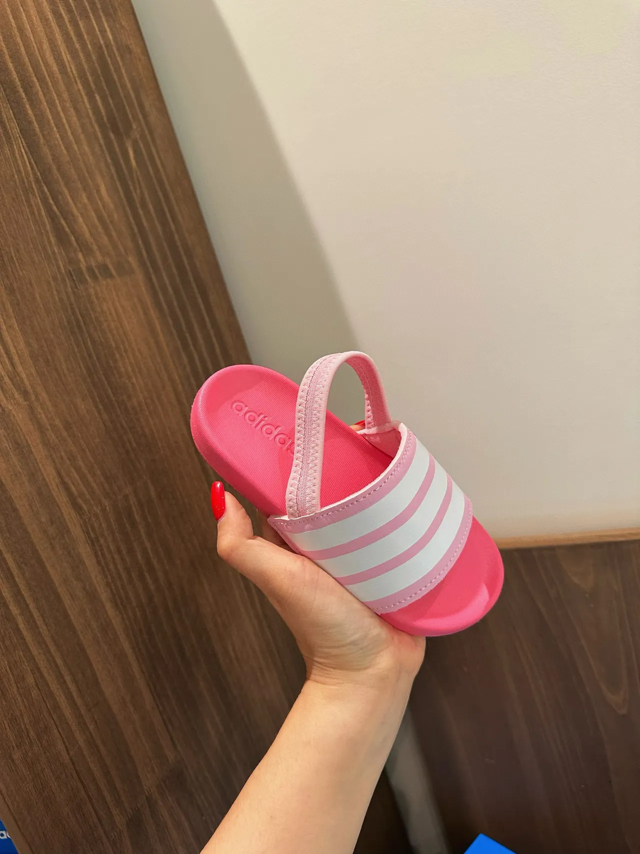 Adidas Slide Three-Stripe Strap Slippers 6