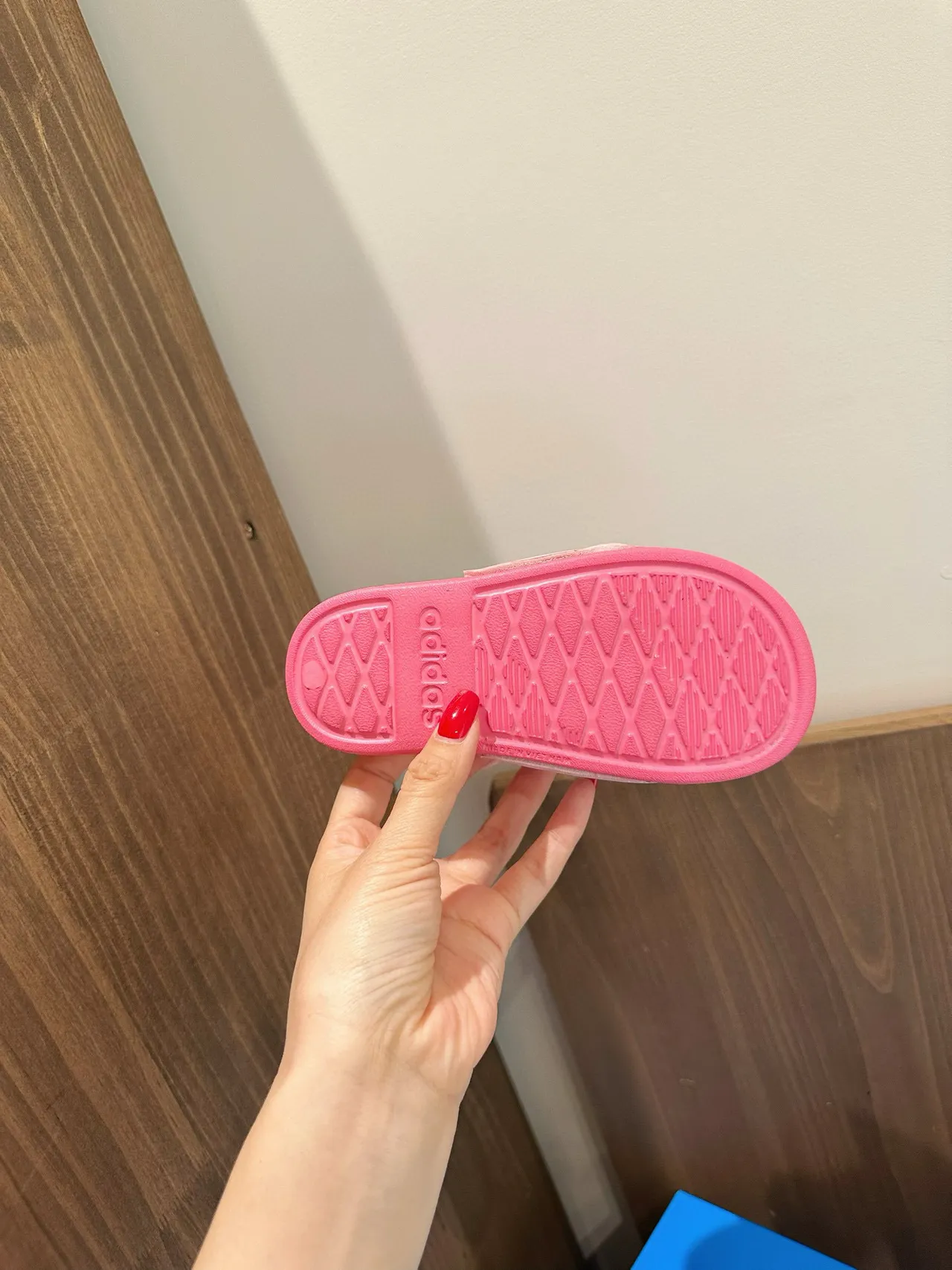Adidas Slide Three-Stripe Strap Slippers 8