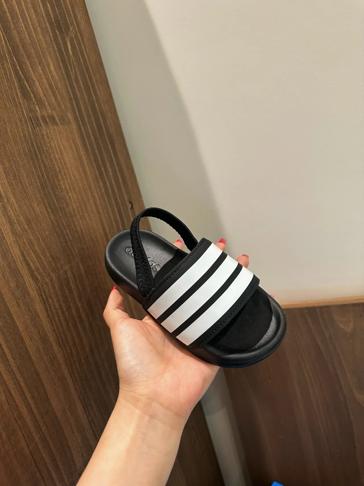 Adidas Slide Three-Stripe Strap Slippers 21