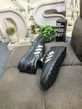 Adidas Spezial Black and Cream Lifestyle Sneakers 6