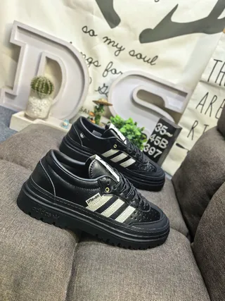 Adidas Spezial Black and Cream Lifestyle Sneakers 9