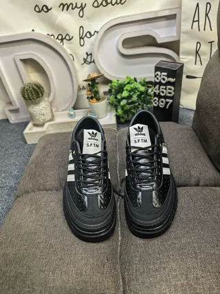 Adidas Spezial Black and Cream Lifestyle Sneakers 10