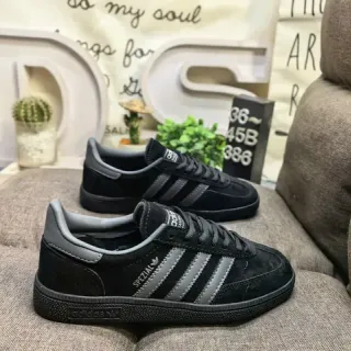 Adidas Spezial Black and Gray Suede Lifestyle Sneakers