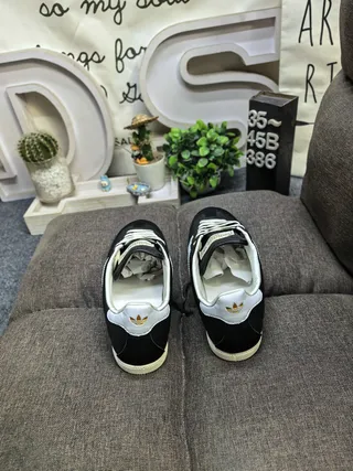 Adidas Spezial Black White Gum Lifestyle Sneakers 8