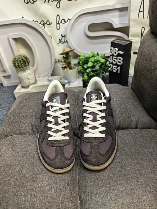 Adidas Spezial Dark Brown Suede Leather Lifestyle Sneakers 10