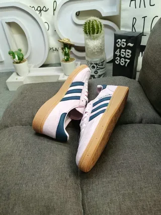 Adidas Spezial Dusty Pink and Navy Lifestyle Sneakers 6
