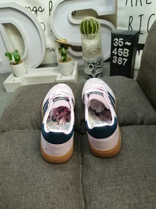 Adidas Spezial Dusty Pink and Navy Lifestyle Sneakers 8