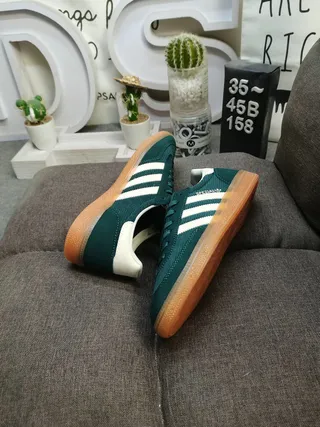 Adidas Spezial Green Corduroy Lifestyle Sneakers 6