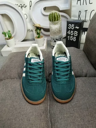 Adidas Spezial Green Corduroy Lifestyle Sneakers 10