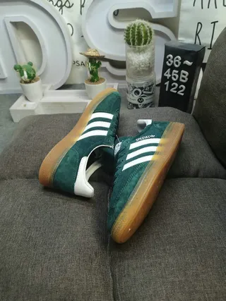 Adidas Spezial Green Corduroy Lifestyle Sneakers 6