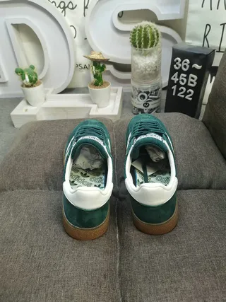 Adidas Spezial Green Corduroy Lifestyle Sneakers 8