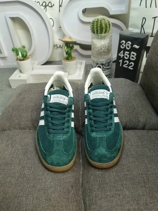 Adidas Spezial Green Corduroy Lifestyle Sneakers 10