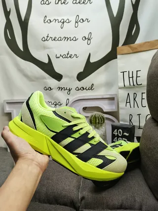 Adidas Spezial Neon Lime Green Black Lifestyle Sneakers 5