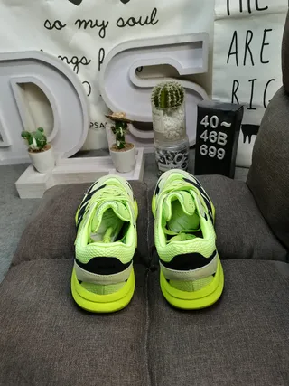 Adidas Spezial Neon Lime Green Black Lifestyle Sneakers 8