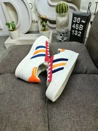 Adidas Superstar Dumbo Collaboration Off-White Mint Green Lifestyle Sneakers 16