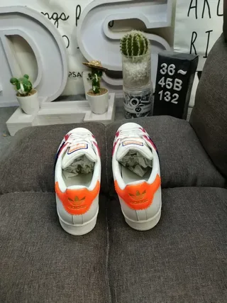 Adidas Superstar Dumbo Collaboration Off-White Mint Green Lifestyle Sneakers 18