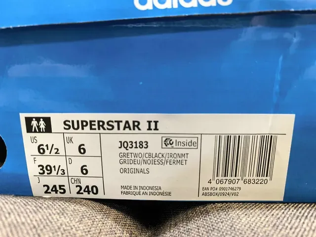 Adidas Superstar Light Gray and Black Lifestyle Sneakers 2