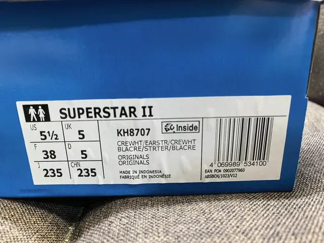 Adidas Superstar Off-White and Brown Lifestyle Sneakers 2