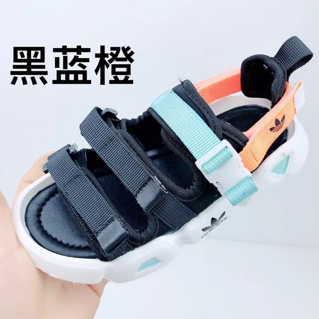 Adidas White Green Multi-Strap Casual Sandals 3